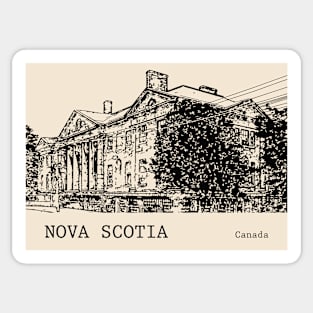 Nova Scotia Canada Sticker
